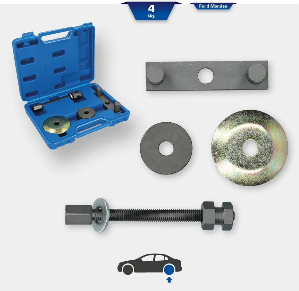 Extracteur de silentbloc pour Ford Mondeo, jeu d'outils de 4 pièces BT