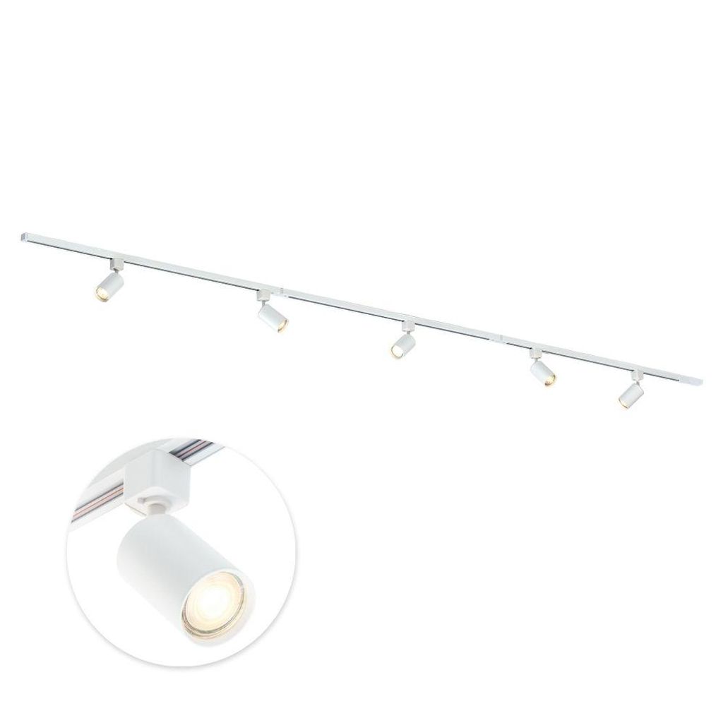 Qub Focus III - LED Schienensystem - Weiß - 1-Phasen - Produktbild 