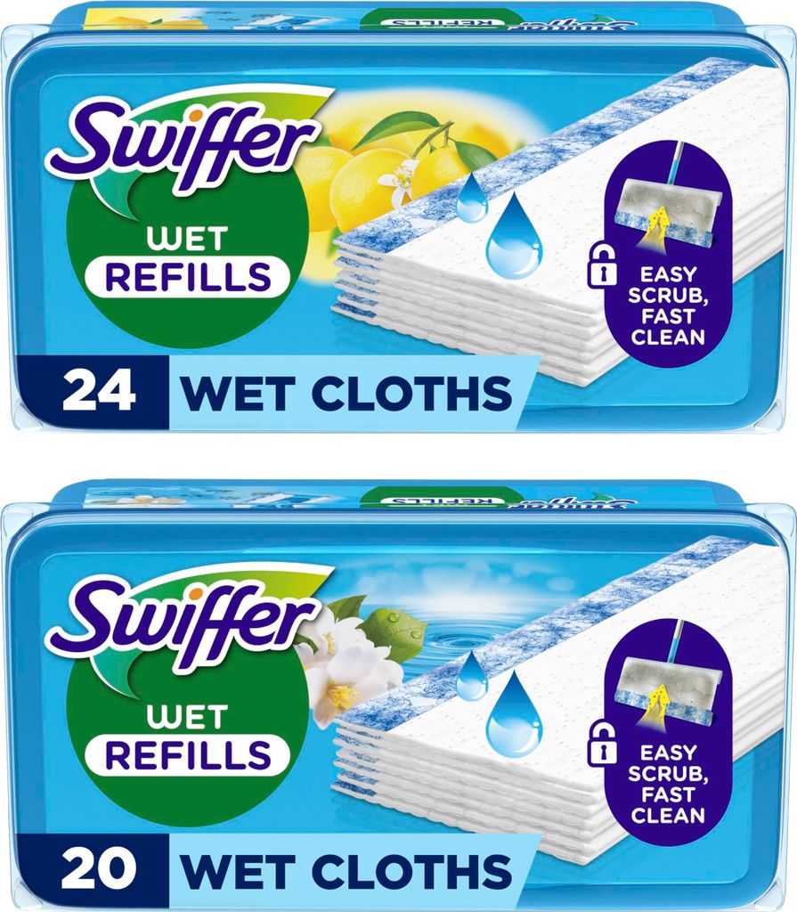 Swiffer Bodenwischer Nachfüllpackung, Feuchte Bodentücher Produktbild 