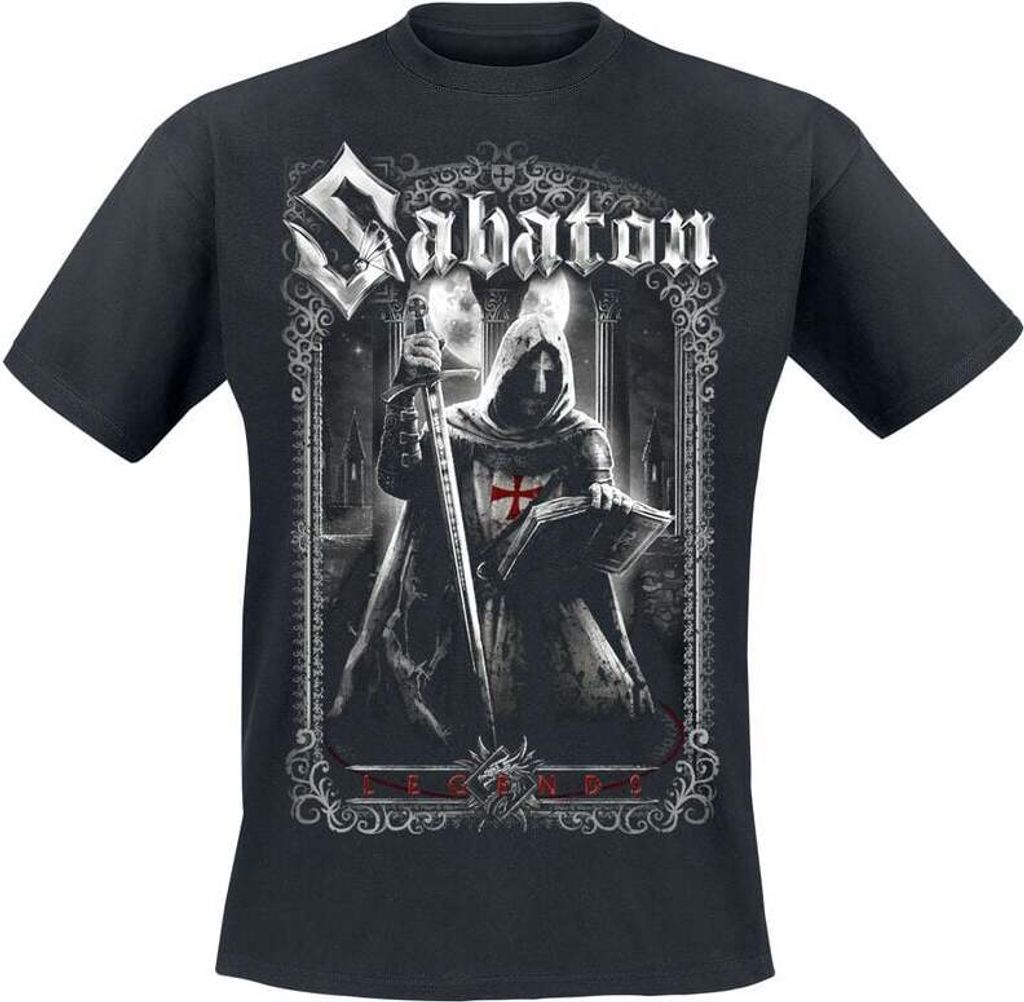 Sabaton T-Shirt Uni Templars schwarz M