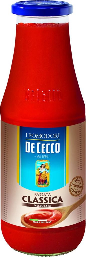 6X De Cecco Passata di Pomodoro Italian Tomato Sauce for Pasta 700g 100% Italian!