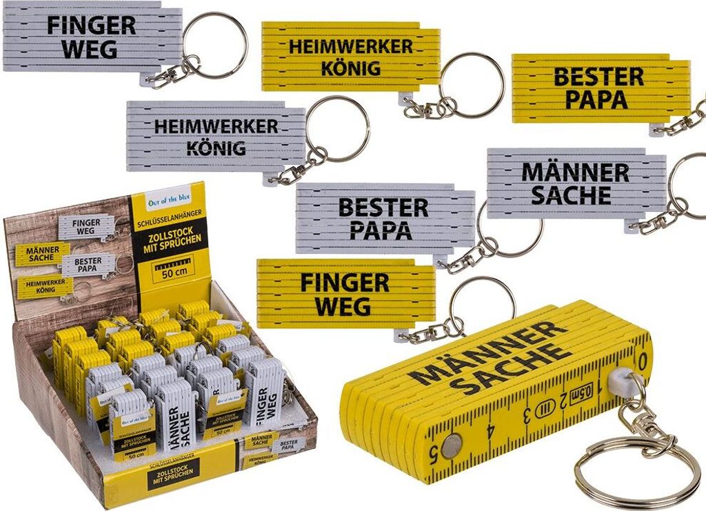 Schmid Spiel ZOLLSTOCK M.SPRUCHEN 50CM 50CM