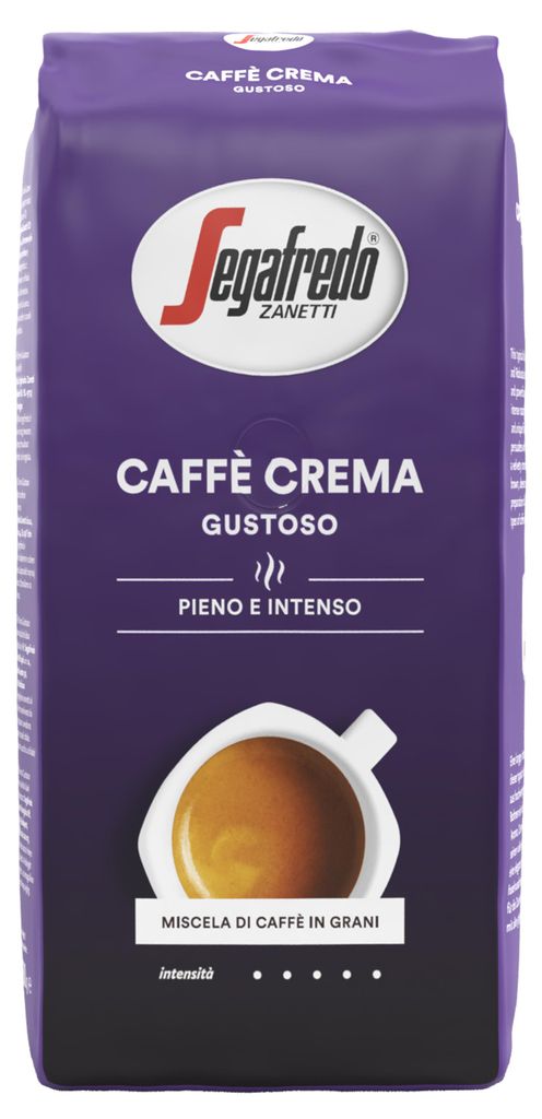 Segafredo Caffè Crema Gustoso 1000 g zrnková káva Obrázok produktu 