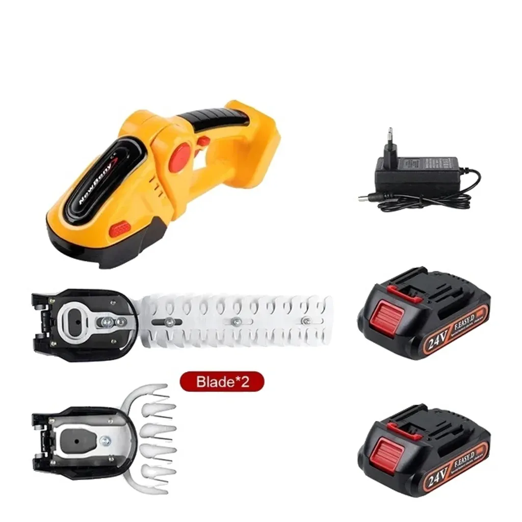 Offerta Tagliasiepi Elettrico 2 in 1 Batteria Gelb-2 - Risparmia ora!