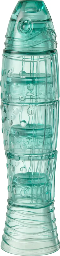 Service de 5 Verres à Eau Design Poisson J-Line en Verre Givré Chic