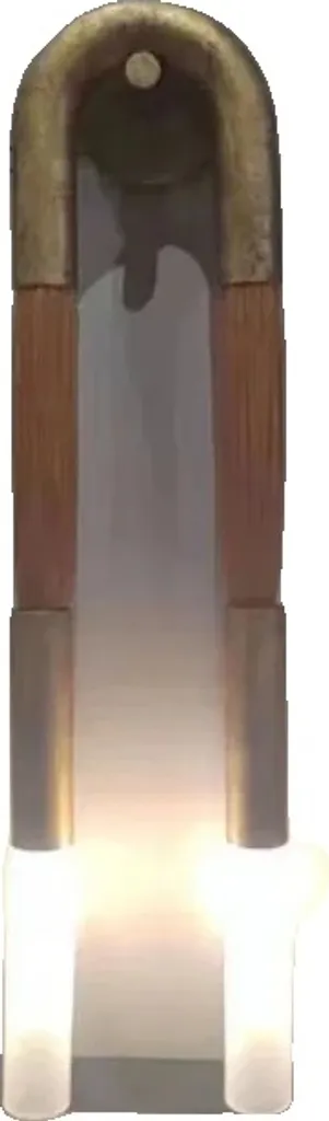 Applique Murale LED Dimmable Dorée Design Élégant Blanc Naturel 45cm