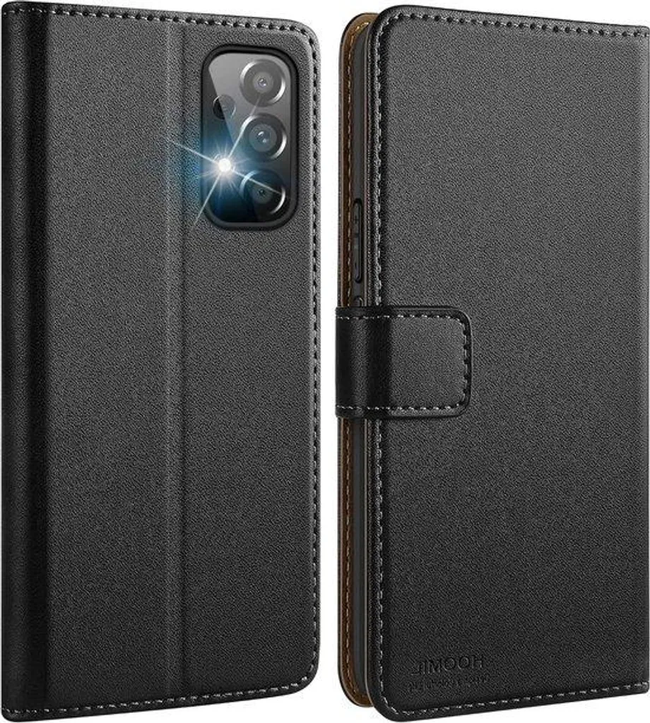 Étui Samsung Galaxy A53 Magflip Noir : Cuir Premium et Fermoir Aimanté