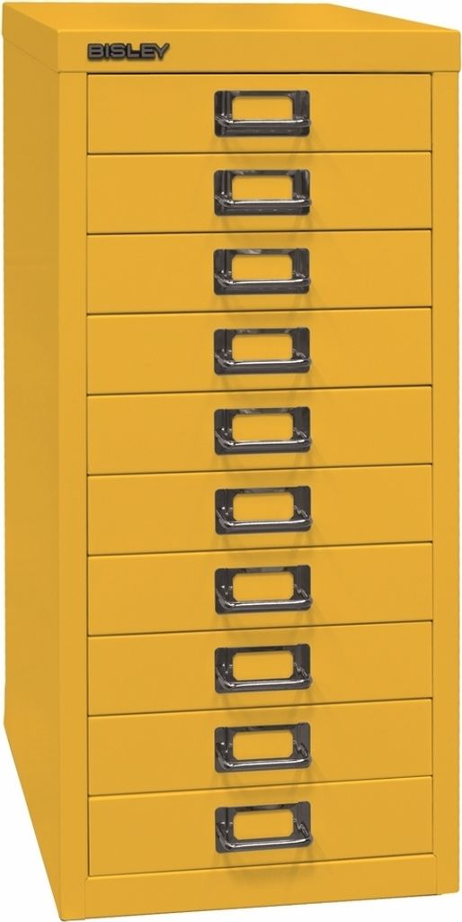 Bisley MultiDrawer Schubladenschrank - Farbe: Zinkgelb Produktbild 