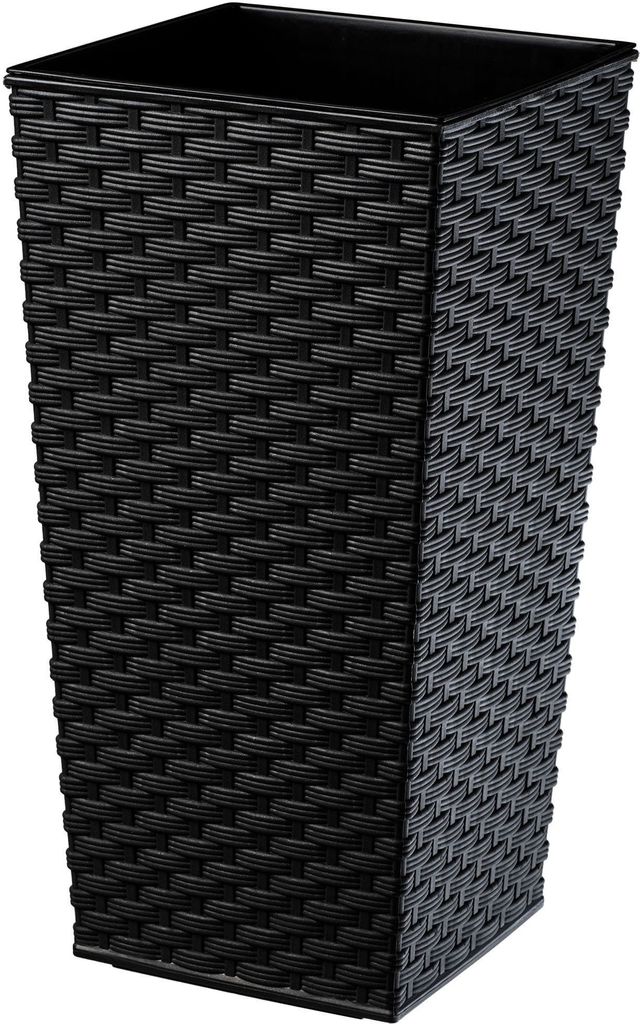 KADAX Donica Doniczka Wkład 24x47cm Wysoka Czarna Zdjęcie produktu 