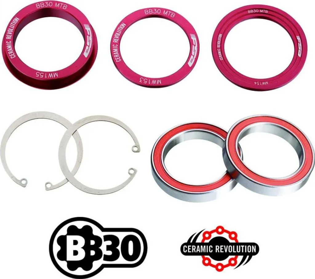 Boîtier de Pédalier BB30 Céramique FSA pour Rénover votre VTT K-Force