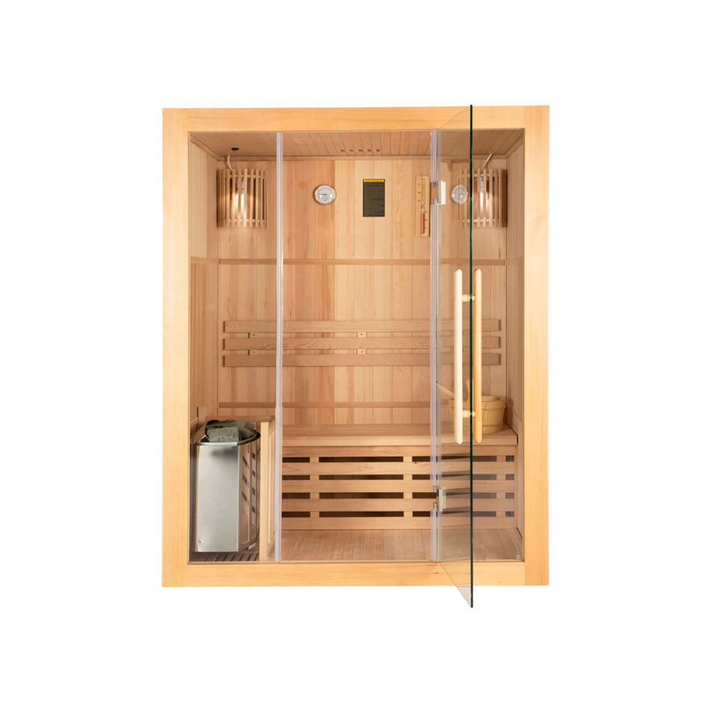 HOME DELUXE - Traditionelle Sauna - Skyline L - 120 x 150 x Produktbild