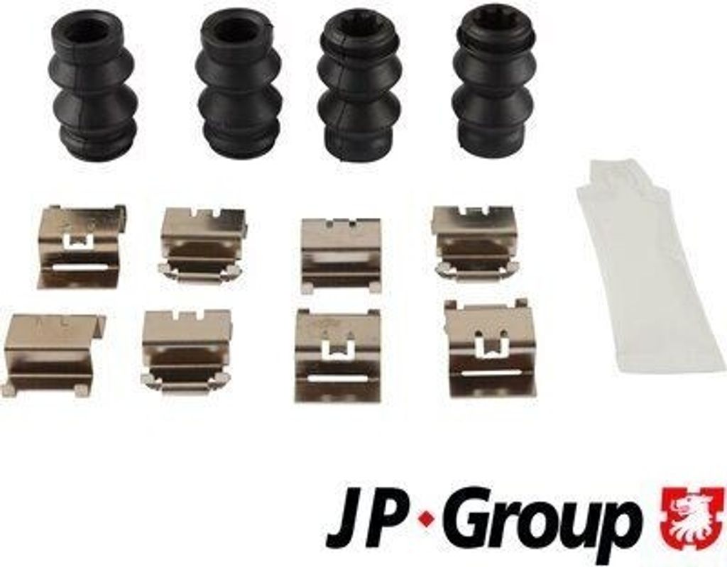 JP GROUP 4864004810 Zubehörsatz Scheibenbremsbelag Vorne für TOYOTA Corolla XII Kombi (E210) für SUZUKI Swace (SZ5,SZT)