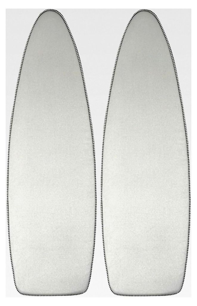 2er Pack KETTtex Alu Bügelbrettbezug – Alu-Gegenbügeleffekt – Stromsparend – Hitzebeständig – Langlebig – Dampfbügelgeeignet – Eing...