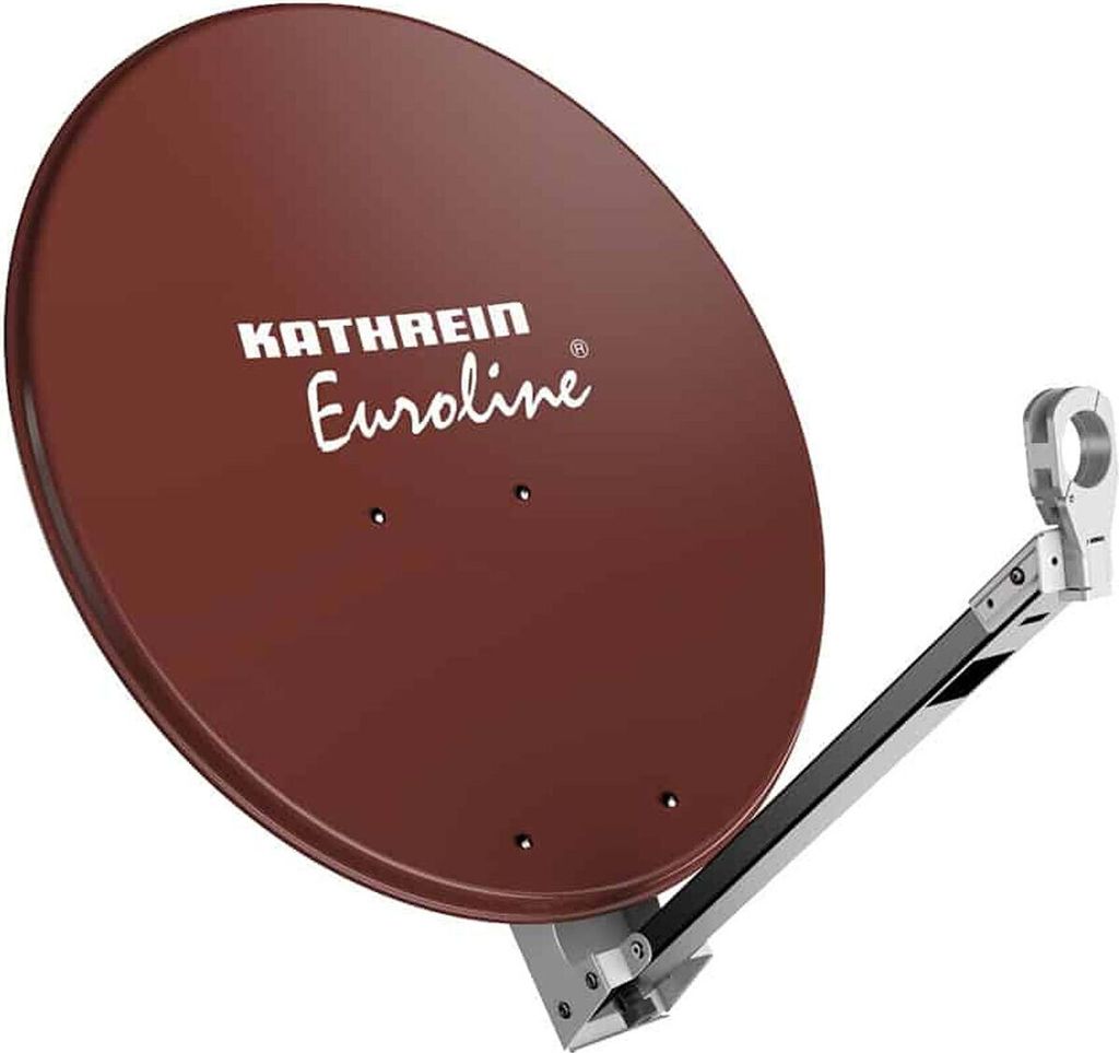 KATHREIN KEA 850 - 10,7 - 12,75 GHz - 38,5 dBi - 0 - 80° - Rot - Aluminium - 85 cm