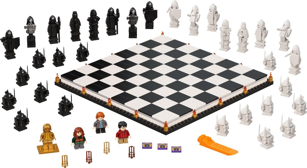 LEGO 76392 Harry Potter Hogwarts Zauberschach Brettspiel, Produktbild 8