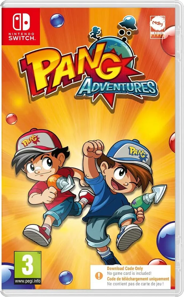 Pang Adventures Switch Code eShop pour Accès Immédiat sans Cartouche