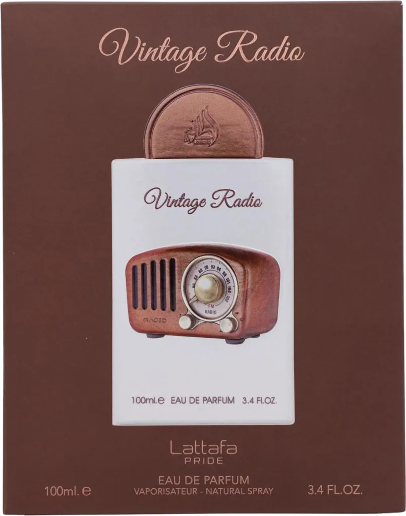 Parfum Unisexe Lattafa Pride Vintage Radio Idéal pour Soirée 100ml