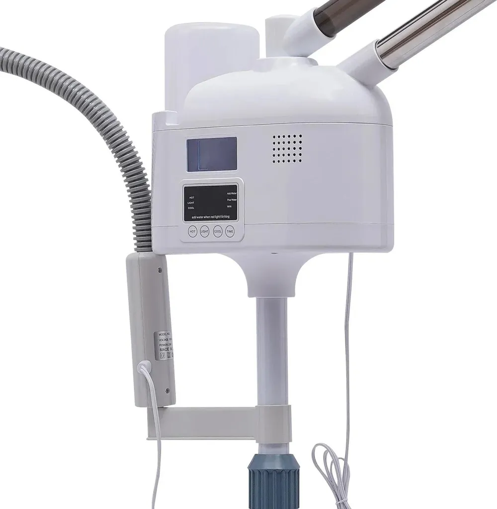 Vaporisateur visage ivoire - Buse réglable et écran tactile innovant