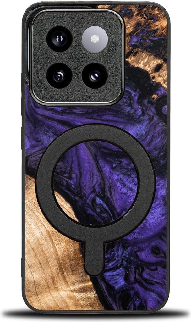 Bewood Unique Case für Xiaomi 14T Pro - Violett mit MagSafe