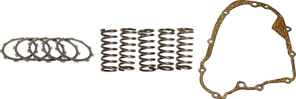 Kupplung Set für Yamaha DT 175 Baujahr 1974-1975 Kupplungslamellen Kupplungsfedern Kupplungsdeckeldichtung von pamoto - Neu