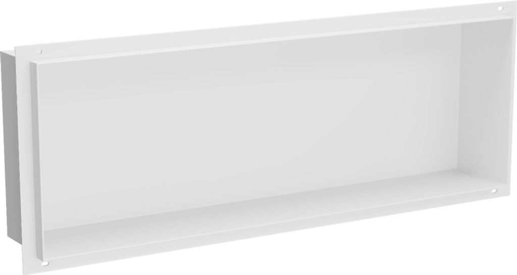 Mexen X-Wall-NR Einbauregal ohne Rahmen 60 x 20 cm, Weiß - 1921602010