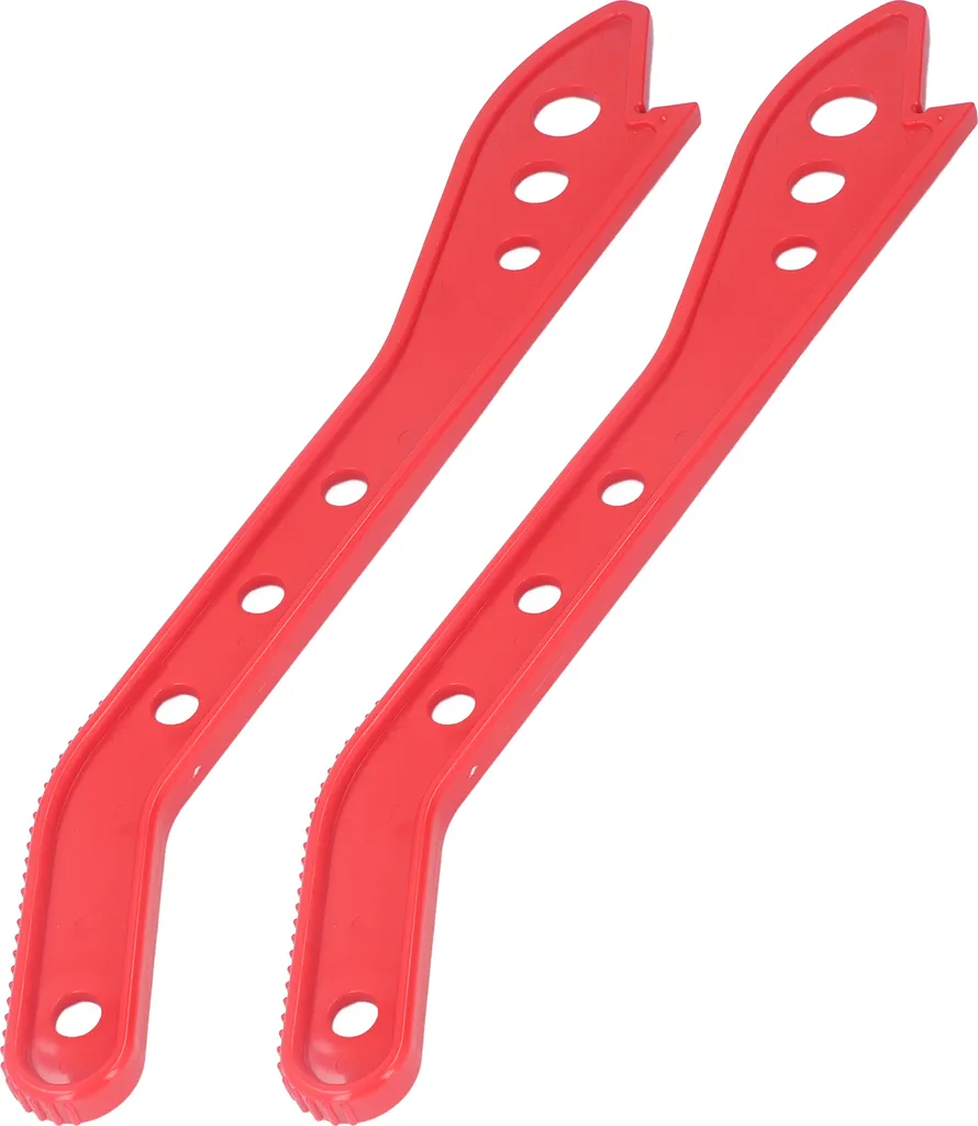 Lavora il Legno in Sicurezza | Set 2 Spingilegno Professionali Rosso - 7