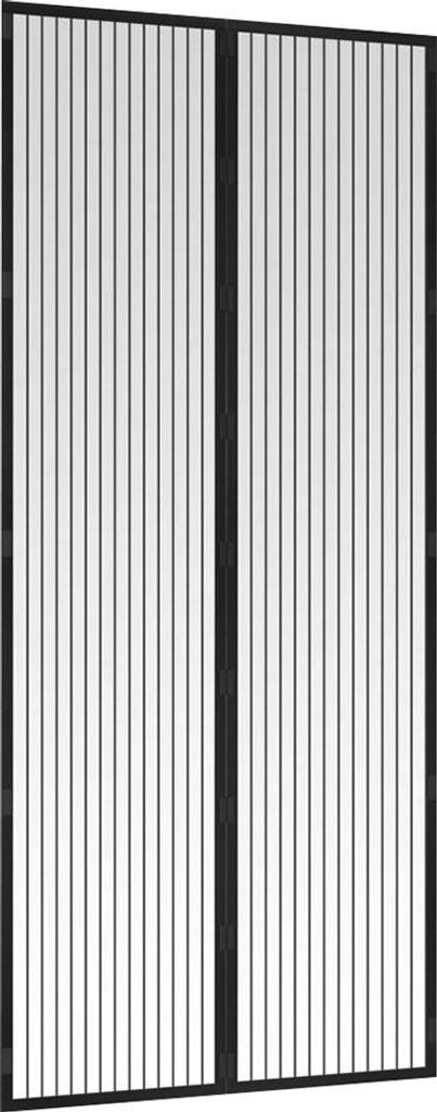 Primaster Fliegenschutz-Magnetvorhang 95 x 215 cm schwarz