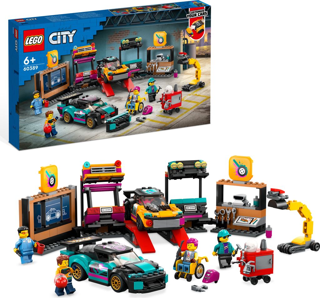 LEGO 60389 City Autowerkstatt, Produktbild 