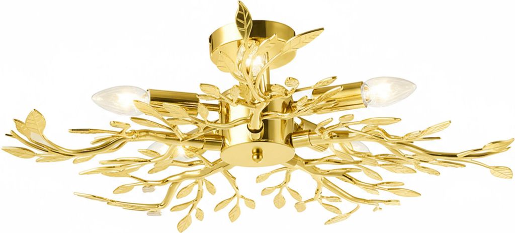 Deckenleuchte Toolight Ebt022-5C Gold Produktbild 