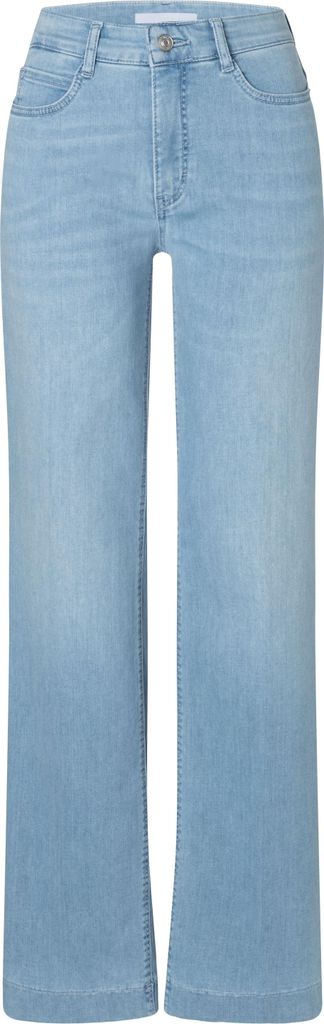 Mac Damen Jeans Hose Wide Authentic Stretch Denim Blue 0387L522890 D296 Farbe D296 Größe W36/L30