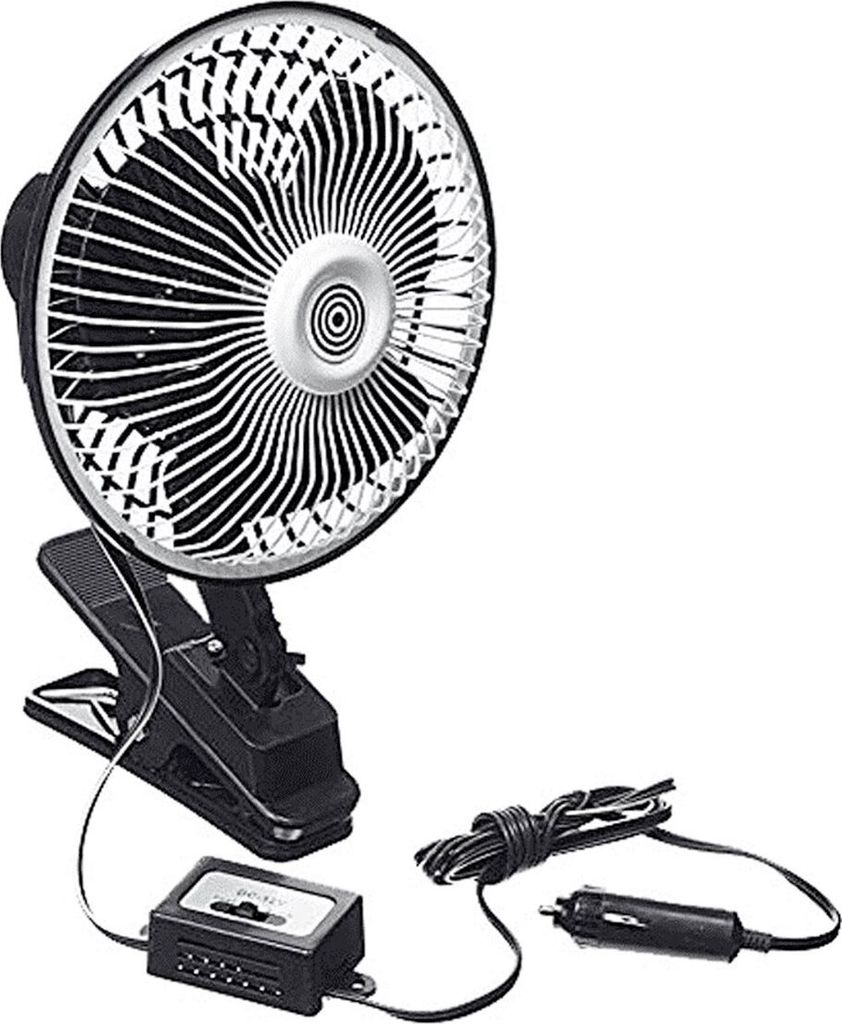 Wentylator samochodowy All Ride 12 V – z klipsem – z Zdjęcie produktu 