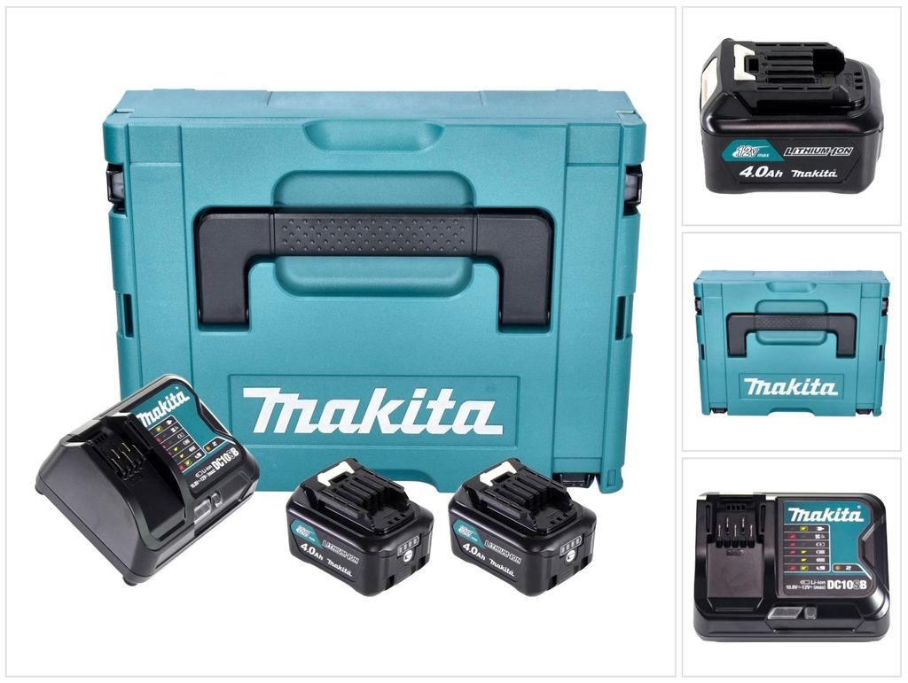 Makita 197641-2, Zestaw bateria i ładowarka, Litowo-jonowa Zdjęcie produktu 