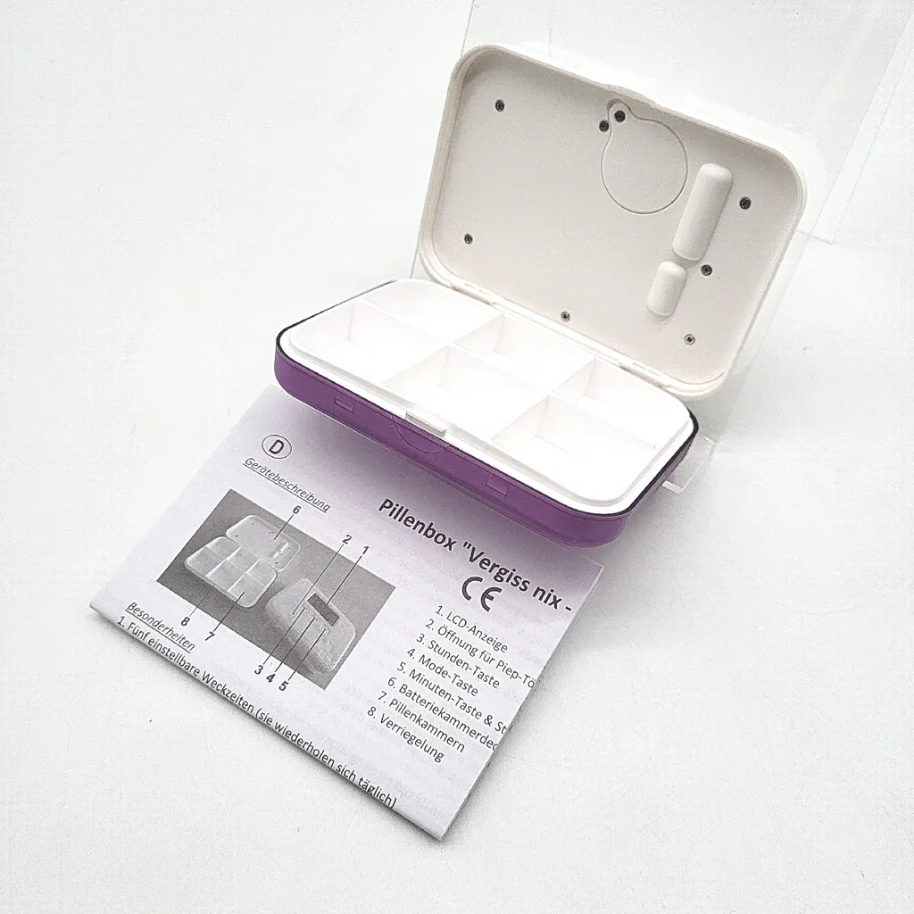 Distributeur de médicaments DL 6 programmable avec 6 compartiments - 5