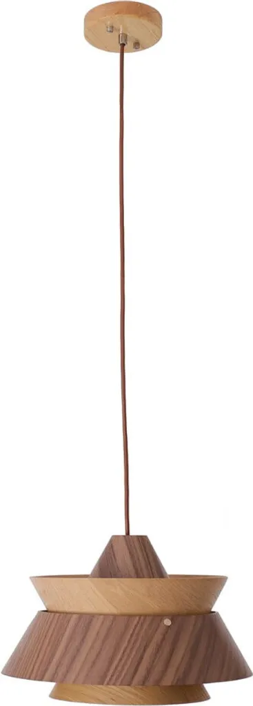 Lustre KIOTO bois 175 cm : habillez vos grands volumes avec élégance