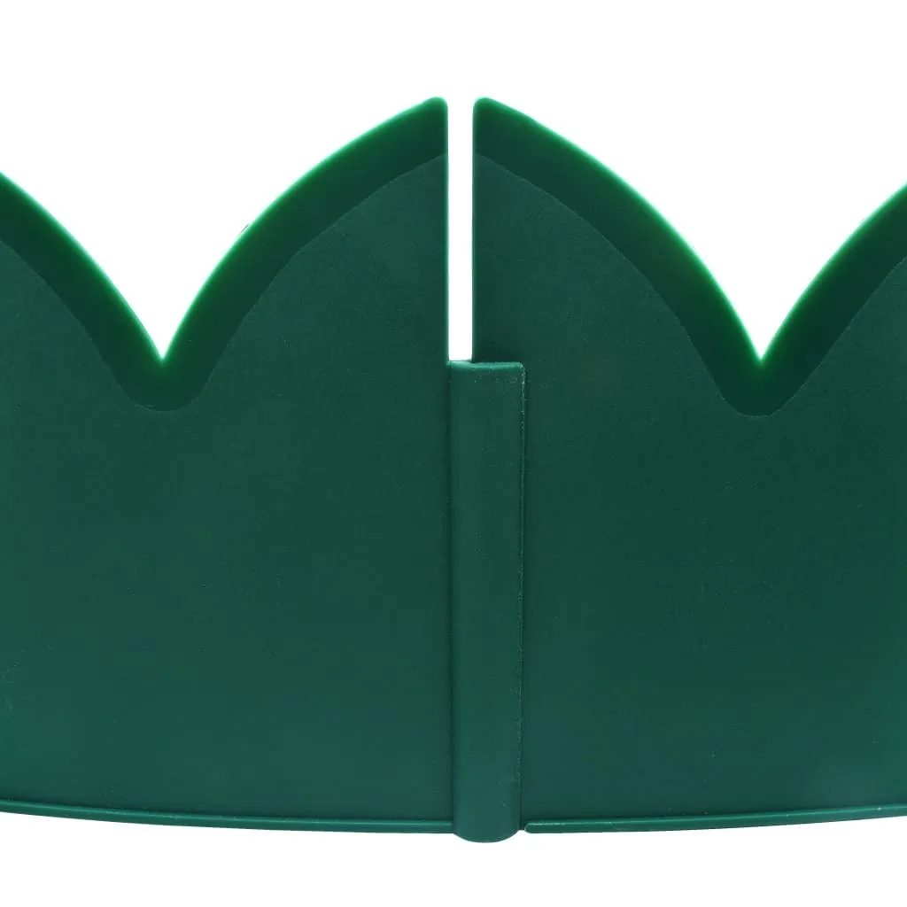 Bordures de Pelouse en PP Vert Résistant 65x15 cm - Pack de 10 Unités - 6