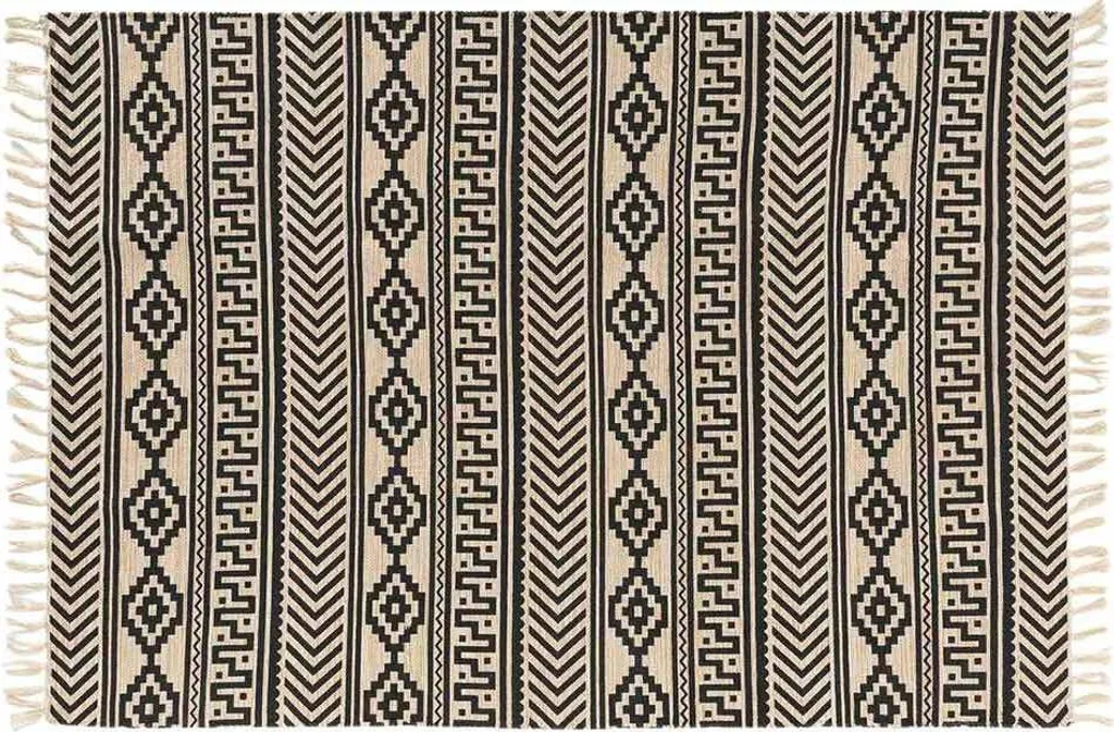 Grand Tapis de Salon Style Berbère 120x170 cm - Décoration Ethnique