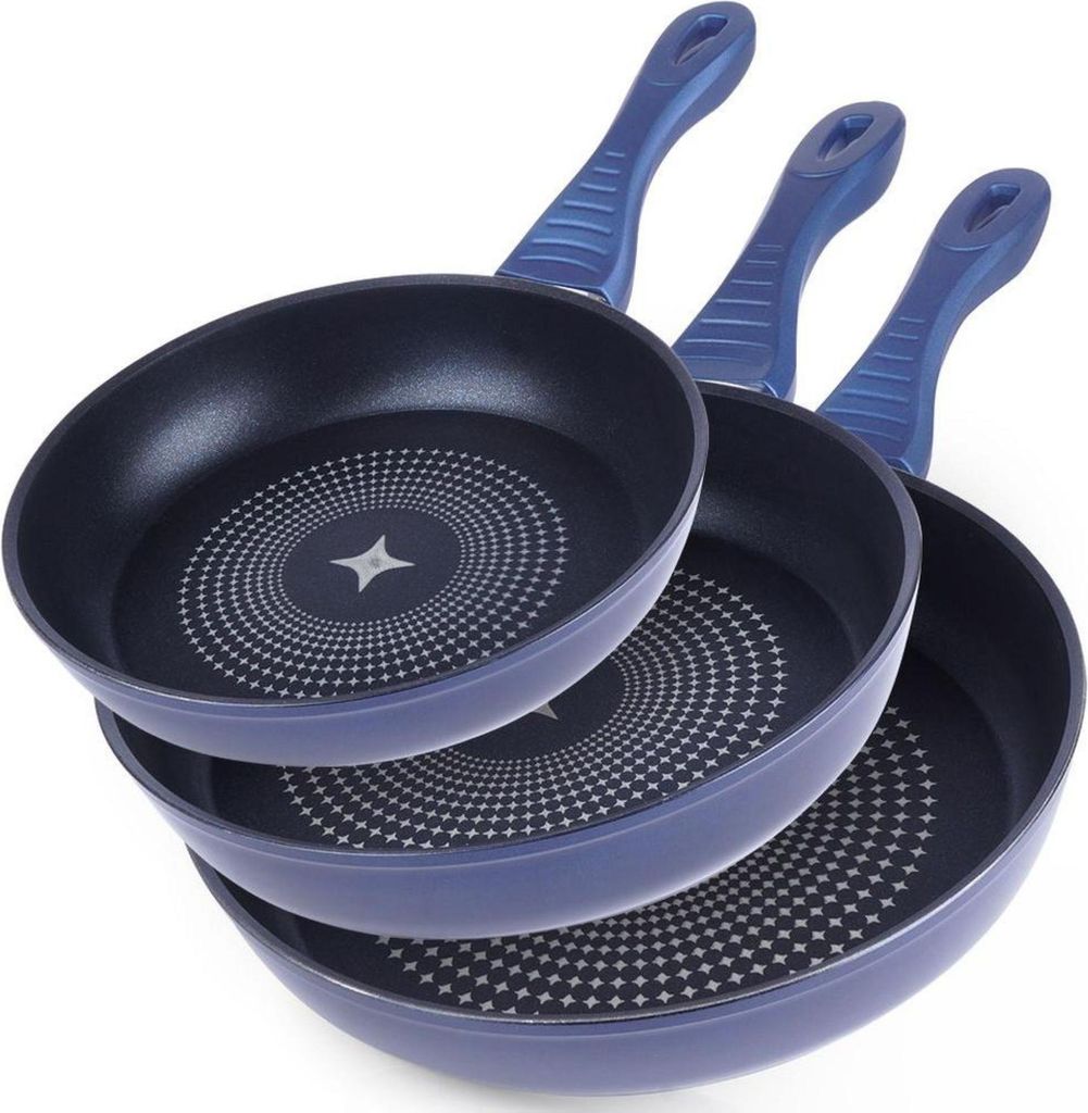 Orion | Pfannenset - 20/24/28 Cm - Antihaftbeschichtet - 3 Stück - Aluminium