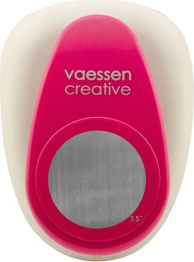 Emporte-pièce Rond Géant 89mm Vaessen Creative pour Scrapbooking DIY