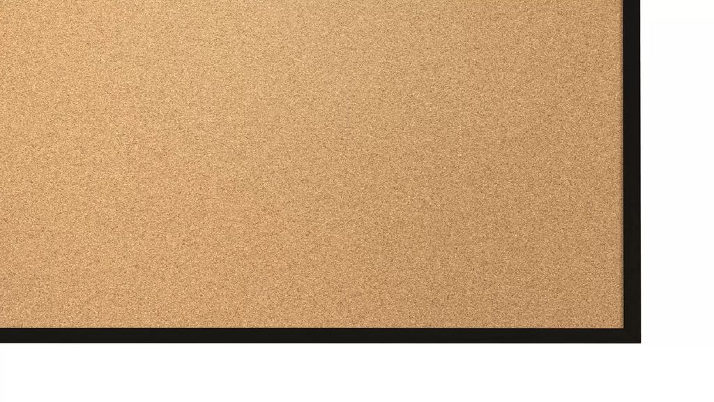 Korková nástěnka v černém dřevěném rámu 120x90 cm Obrázek produktu 9