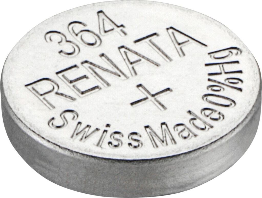 RENATA Knopfzelle 364, 19mAh, Silberoxid Produktbild 