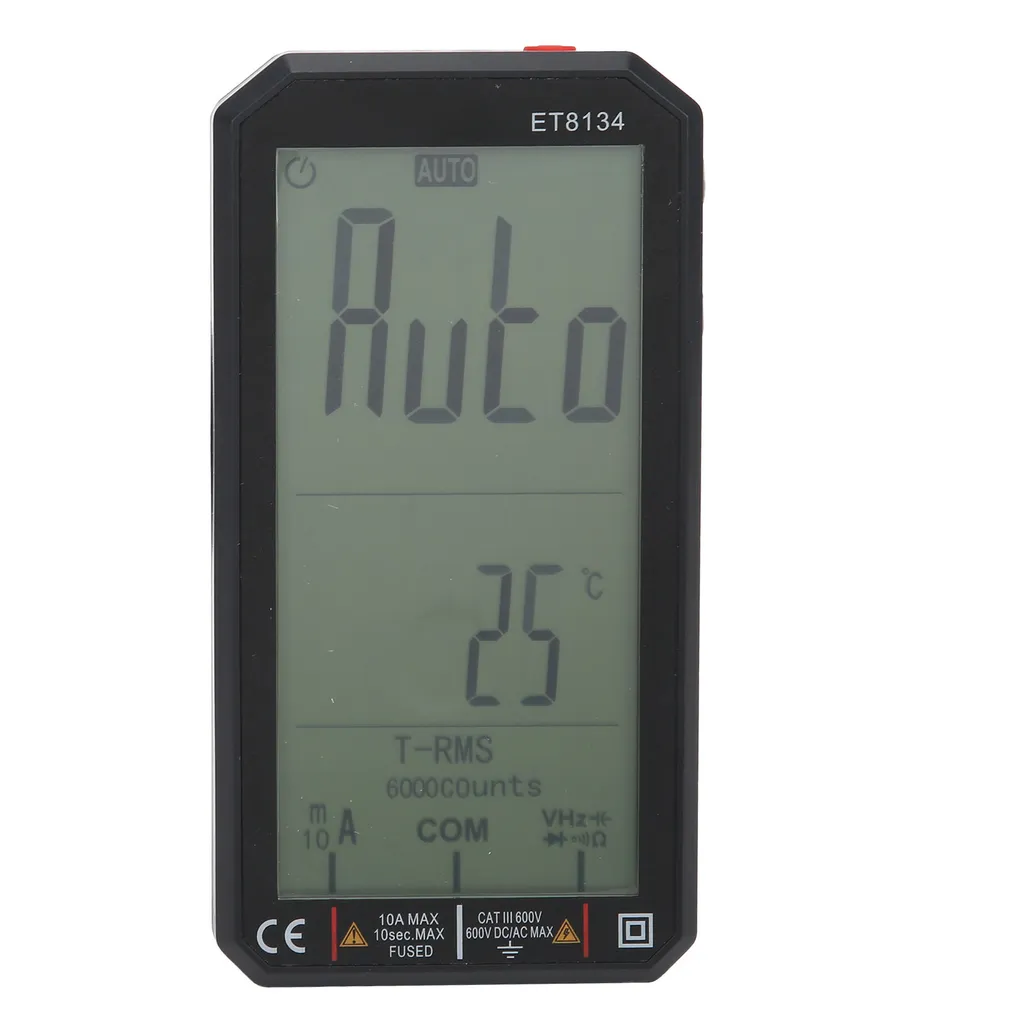 Multimètre automatique multifonction avec écran LCD haute précision - 7