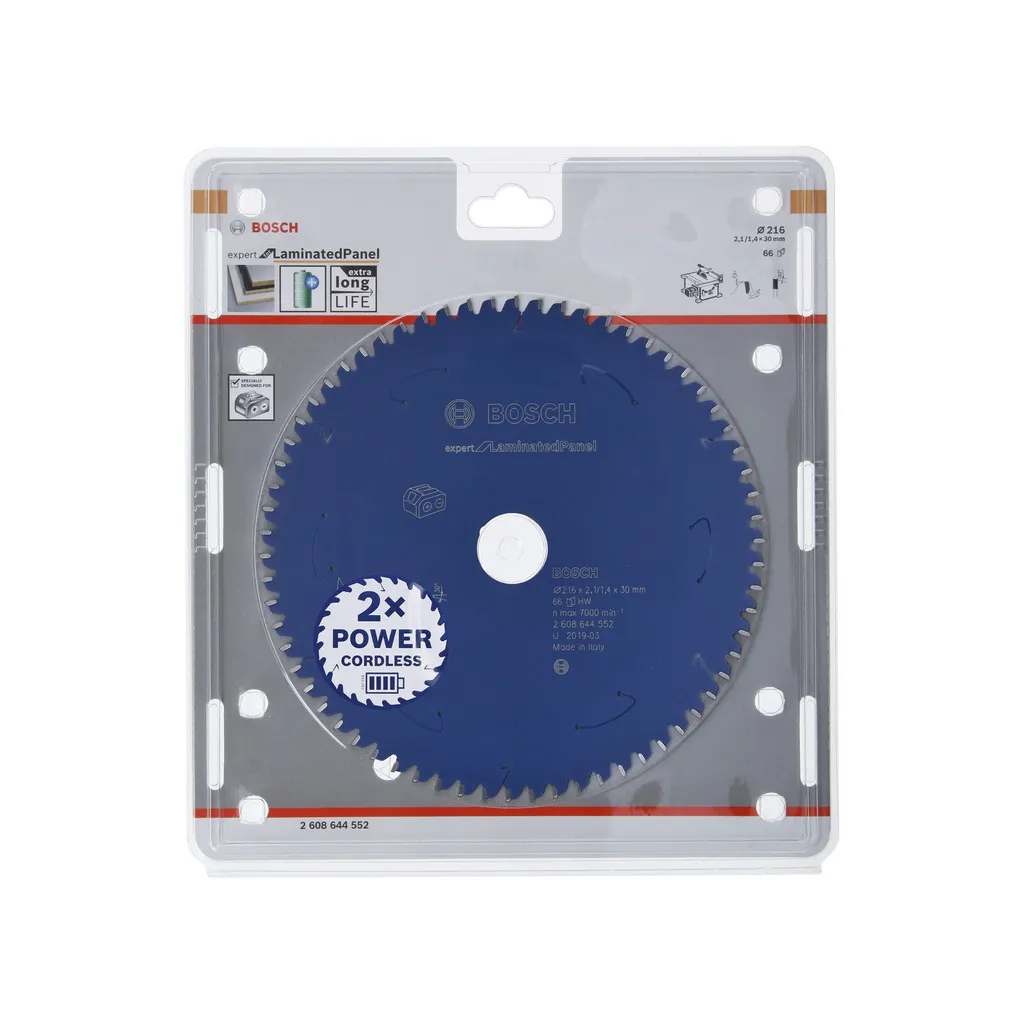 Lama Bosch Expert 216x2,1x30 66T: Batte Ogni Alternativa Economica