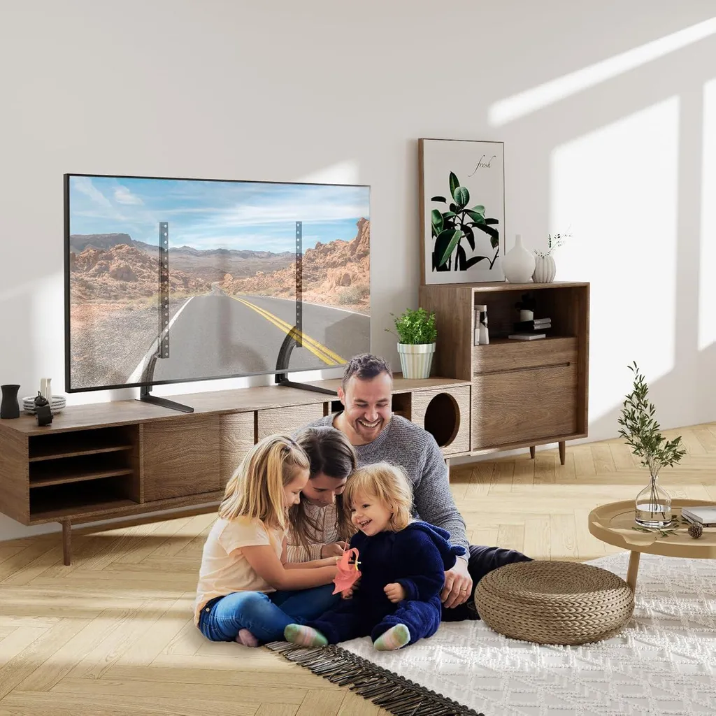 Support Mural TV Fixe et Robuste de 27 à 55 Pouces - Charge 40kg Max
