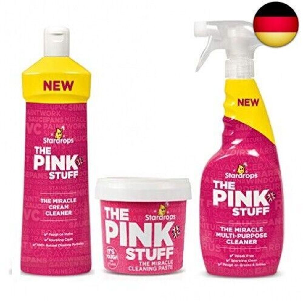 The Pink Stuff Miracle Reinigungsset, 3er-Packung Produktbild 