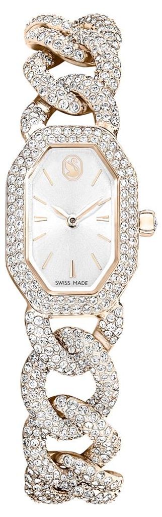 Swarovski Damen Uhr Dextera Chain Champagne Gold-Ton Produktbild 