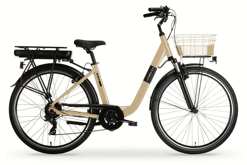 MBM Elektro-Citybike NEW RHEA 26 Zoll, creme
