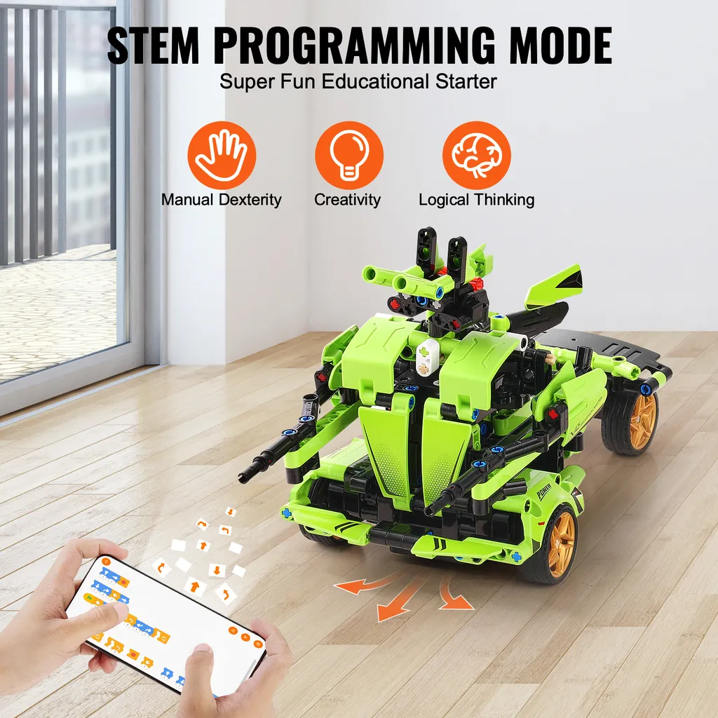 Kit Robotique RC 2 en 1 programmable pour Apprentissage des Sciences - 3