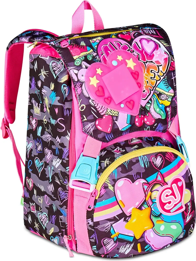 Sac à dos Scolaire Led SJ Gang Game avec Système de Dos Rembourré Big