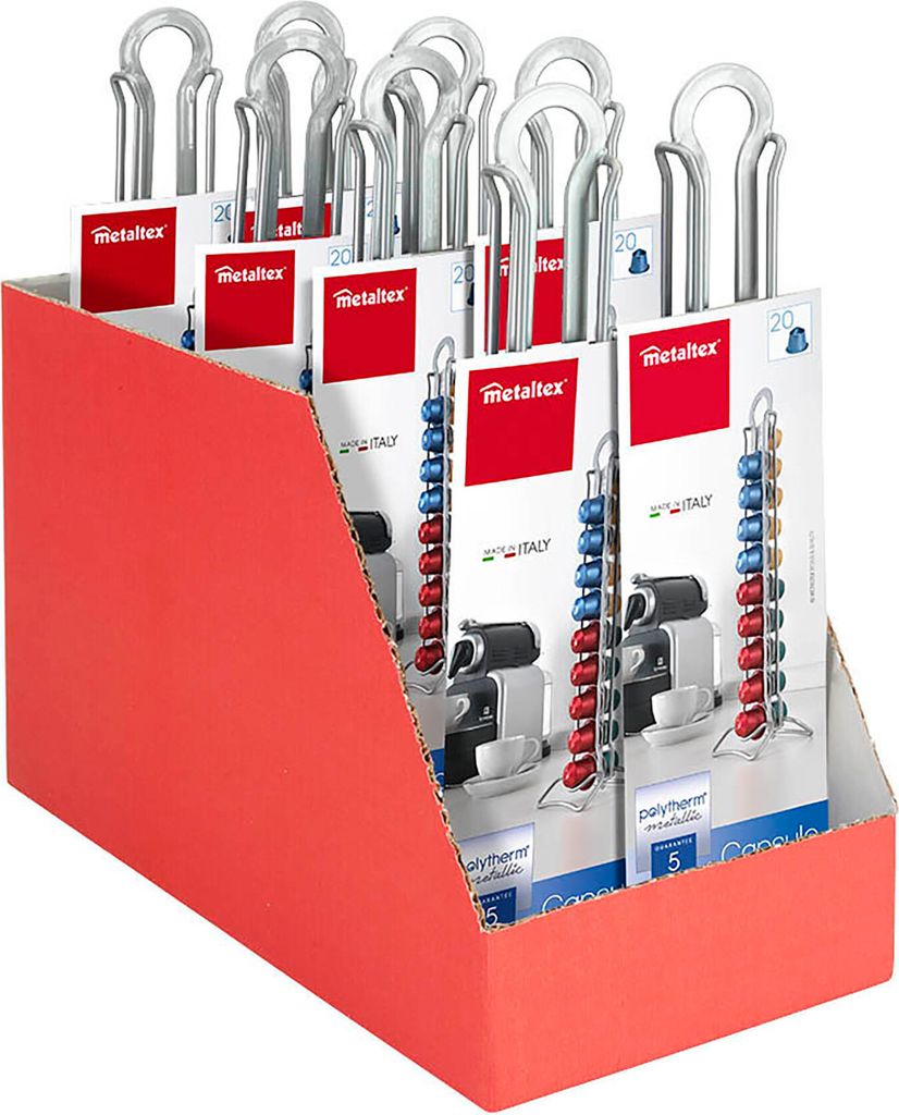Metaltex Capsulo Kapselständer passend für 20 Nespresso Produktbild 10
