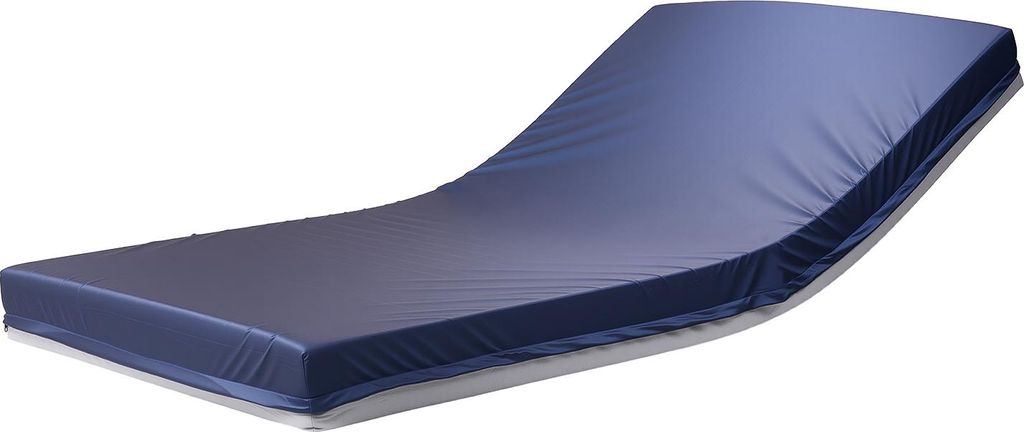 SucceBuy Pflegematratze mit 295 kg Tragkraft, medizinische Doppelschicht-Schaumstoffmatratze, wasserdicht, ideal für die Dekubitusbehandlung in Pf...